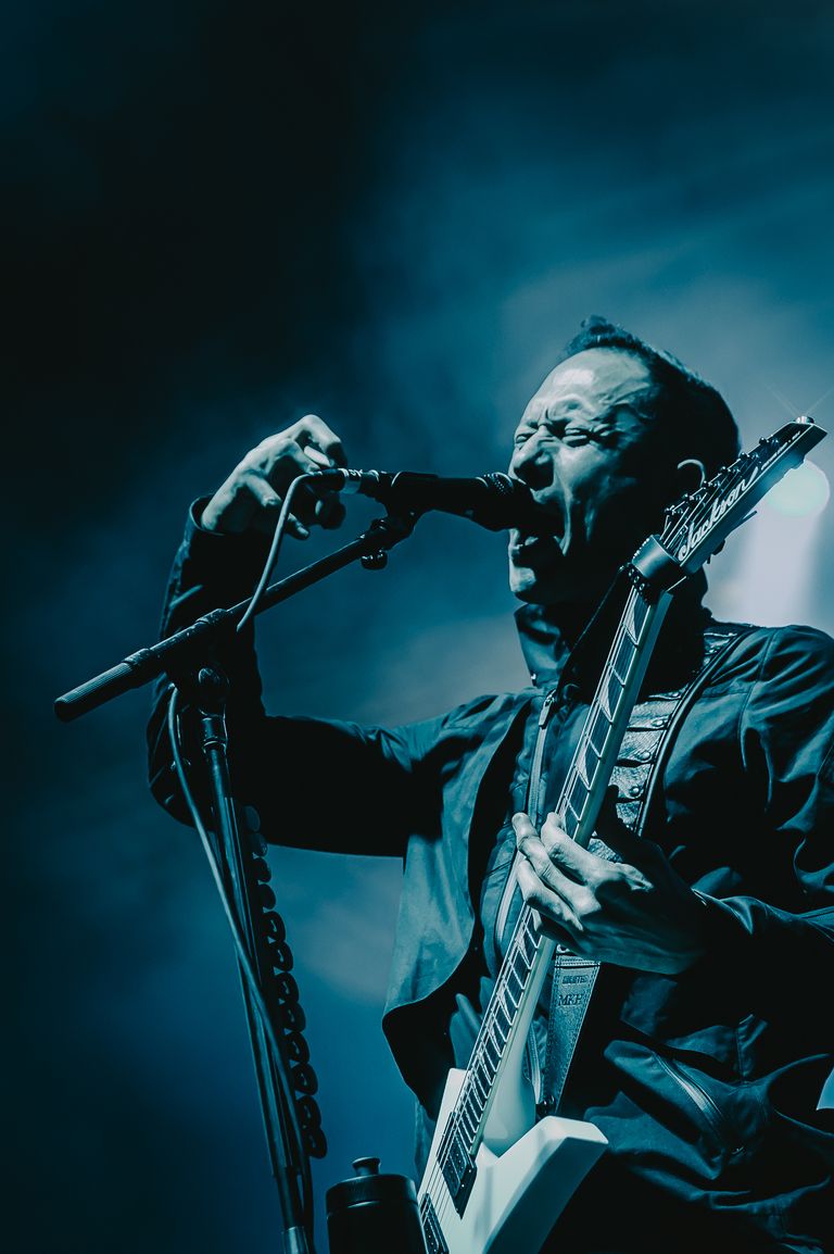 Trivium performing live at AEC Theatre in Adelaide